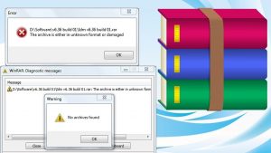 Winrar Extract Damaged Or Archived Not Found