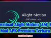 Download Alight Motion (AM) Pro Mod APK 4.1.0 Premium Versi Terbaru 2022